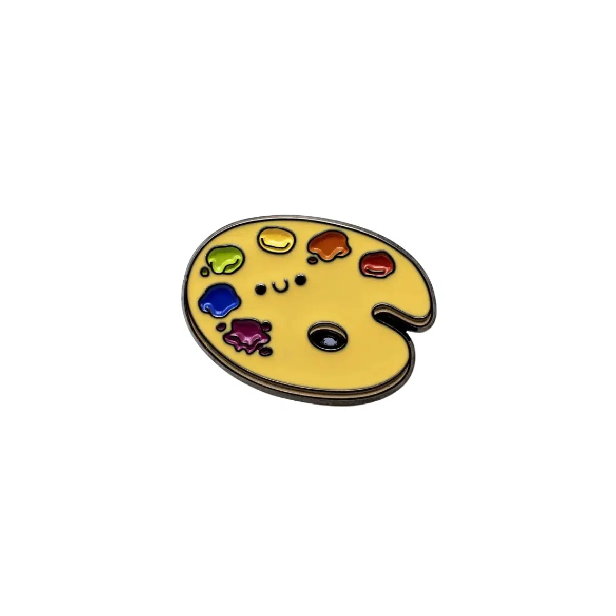 Kovový pin Malířská paleta Leon Romer